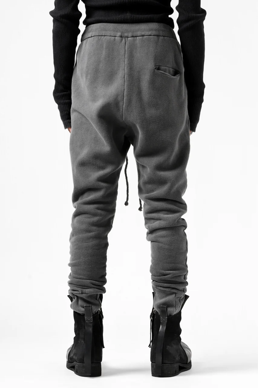 daub DYEING JOG-PANTS / COTTON FLEECY (GREY) - Image 9