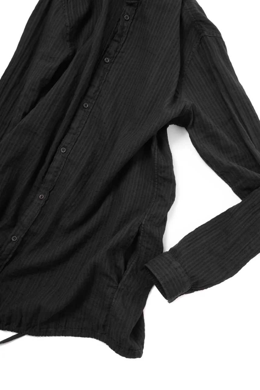 daub DYEING LONG SHIRT / CL-STRIPE (BLACK) - Image 23