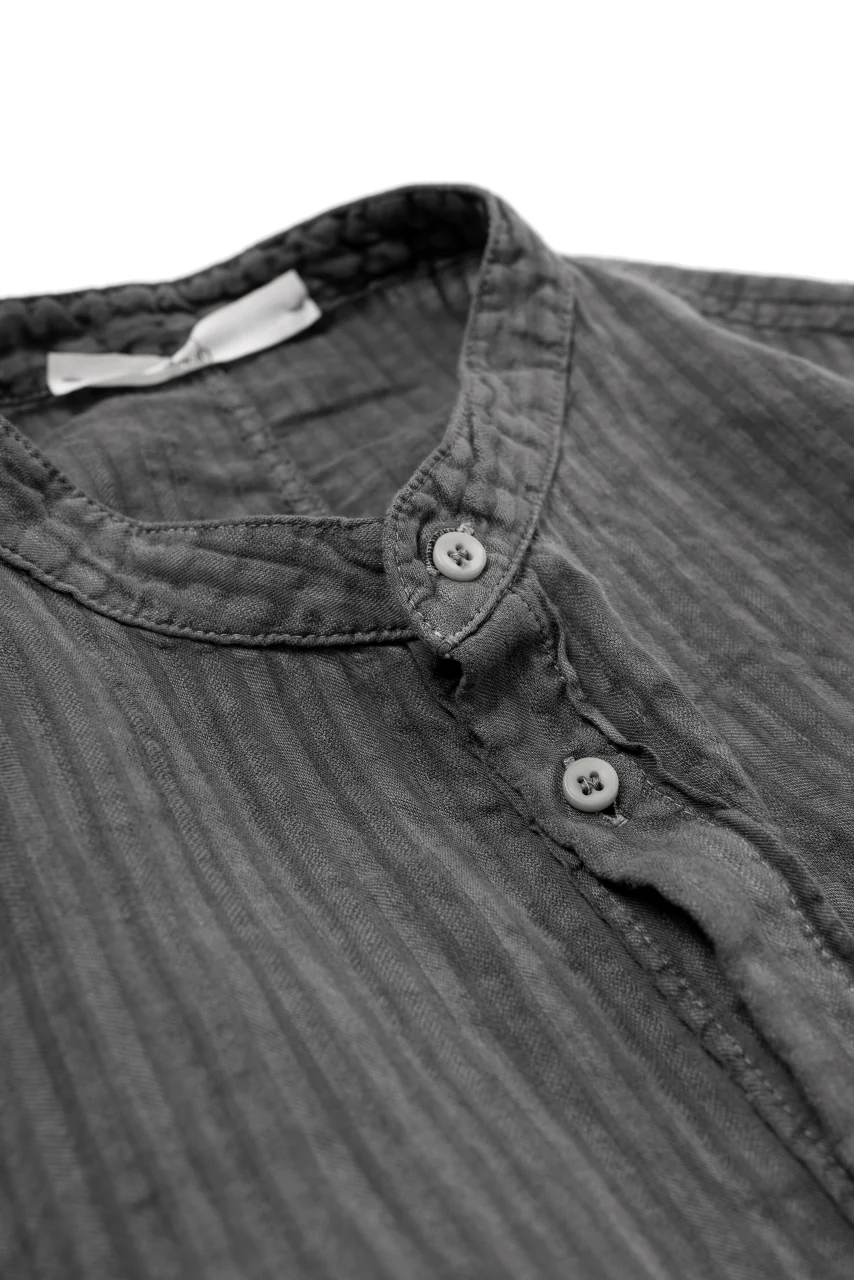 daub DYEING LONG SHIRT / CL-STRIPE (GREY) - Image 20