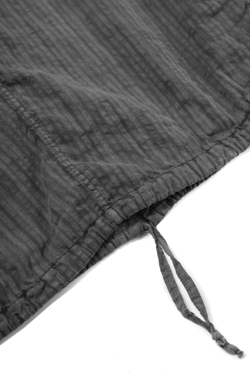 daub DYEING LONG SHIRT / CL-STRIPE (GREY) - Image 29