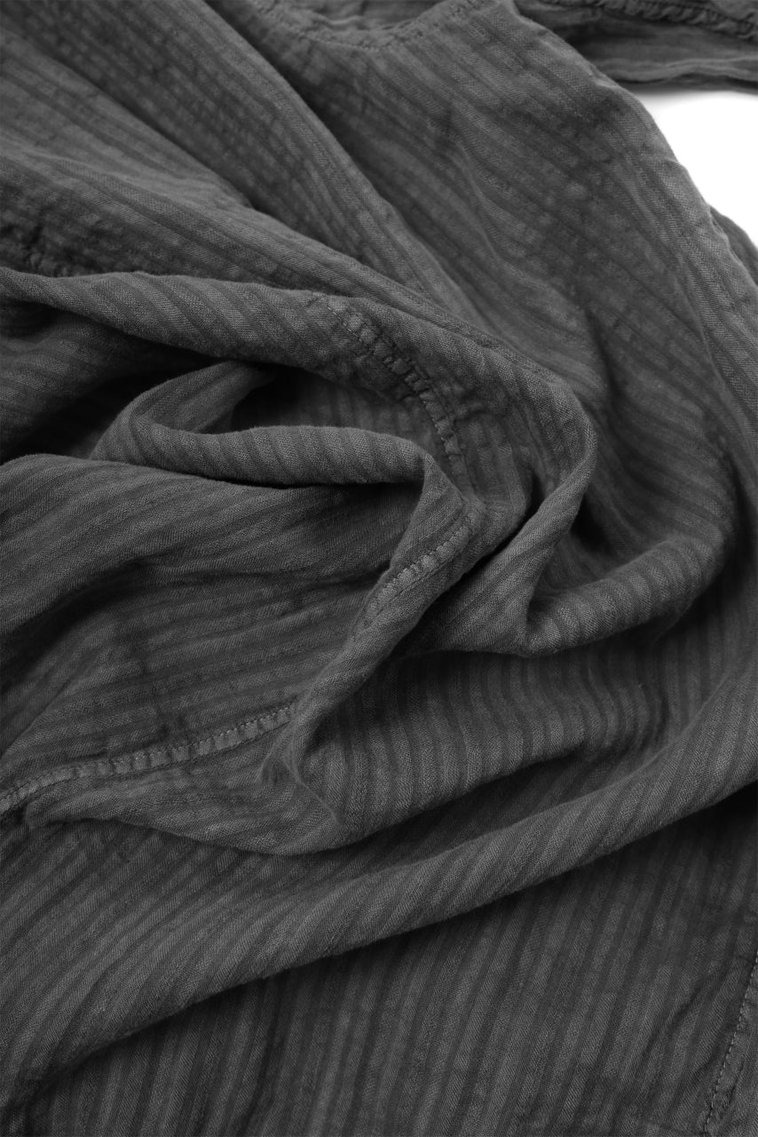 daub DYEING LONG SHIRT / CL-STRIPE (GREY) - Image 30