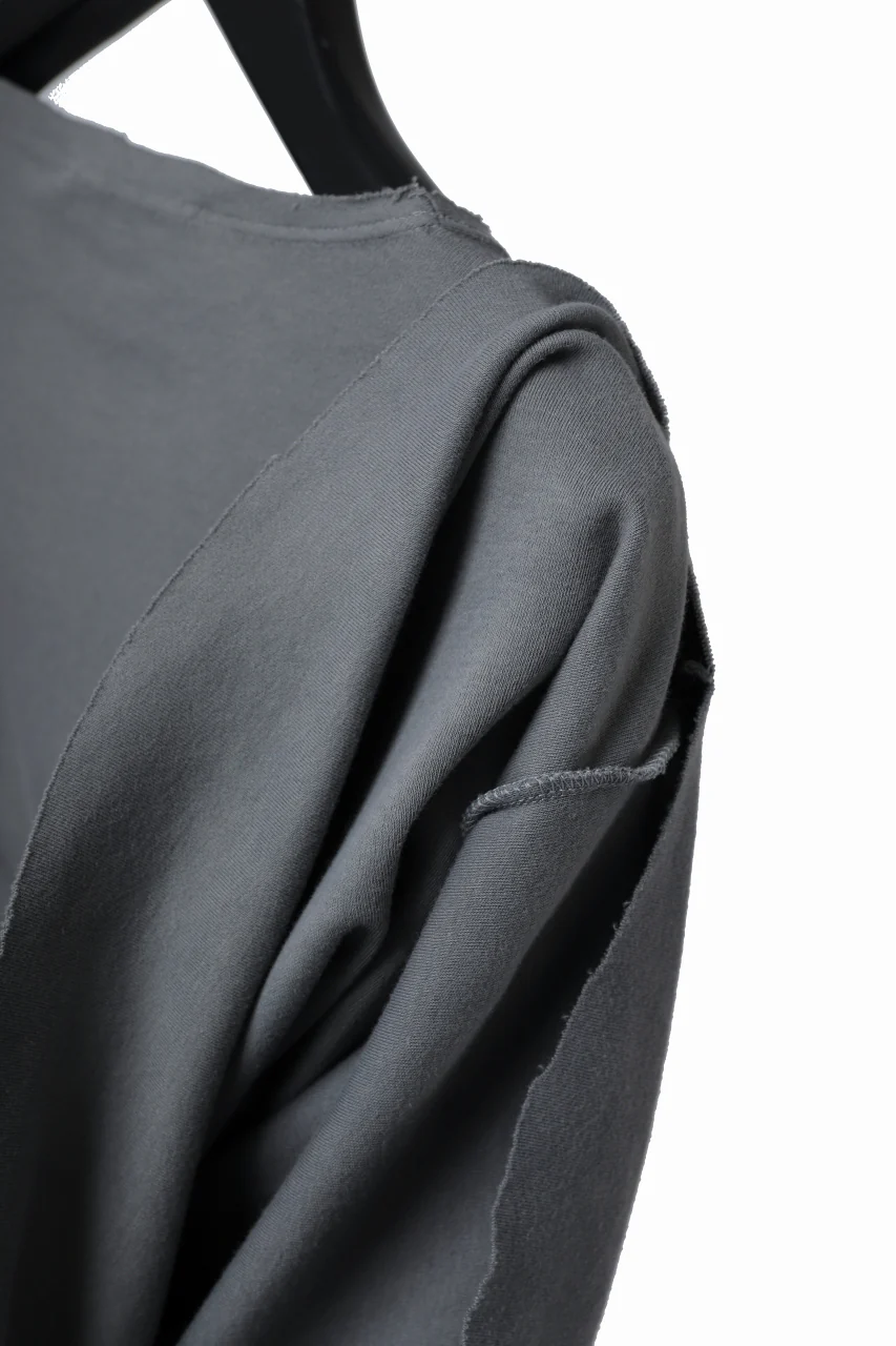 daub DYEING LONG SLEEVE CUTSEWN / C.JERSEY (GREY) - Image 11