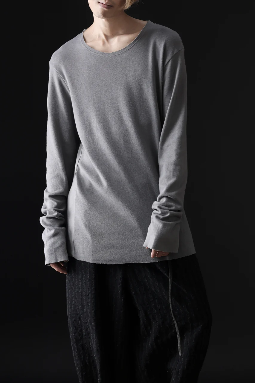 daub DYEING LONG SLEEVE CUTSEWN / C.JERSEY (GREY) - Image 16