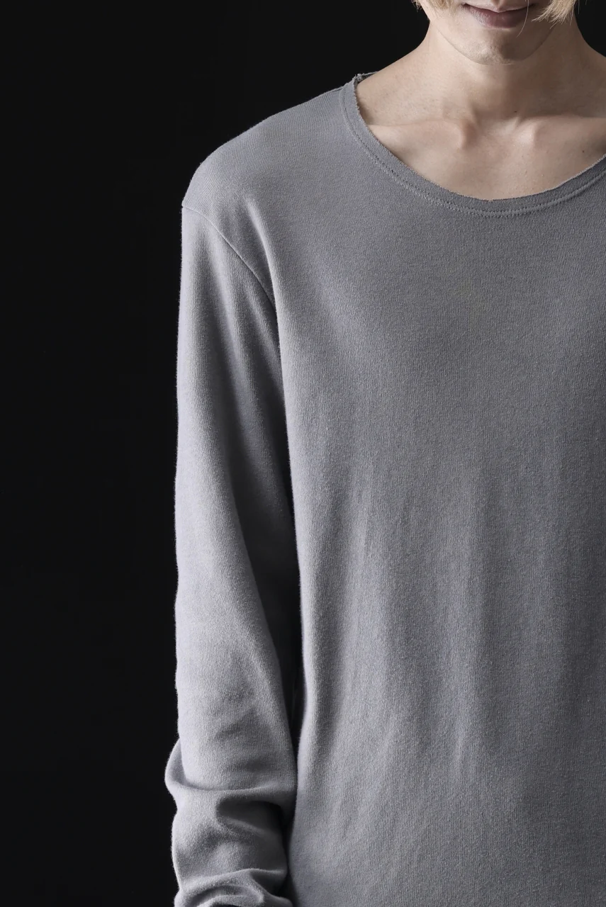 daub DYEING LONG SLEEVE CUTSEWN / C.JERSEY (GREY) - Image 19