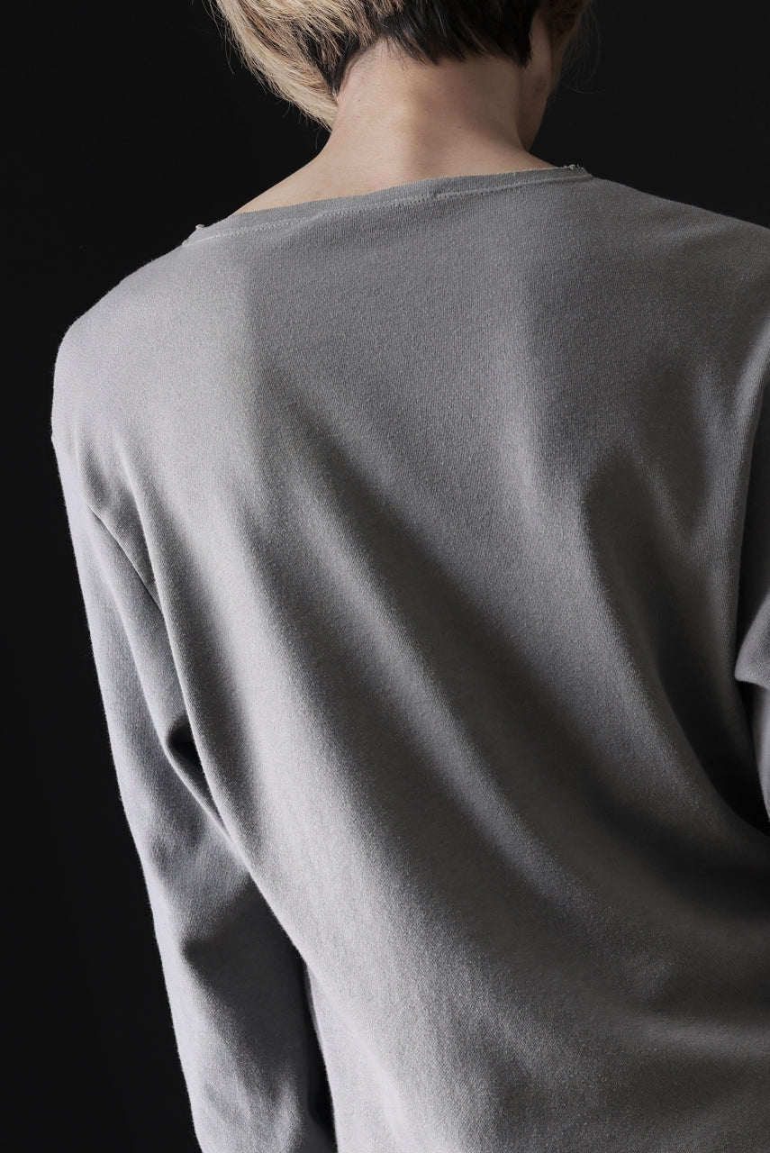 daub DYEING LONG SLEEVE CUTSEWN / C.JERSEY (GREY) - Image 22