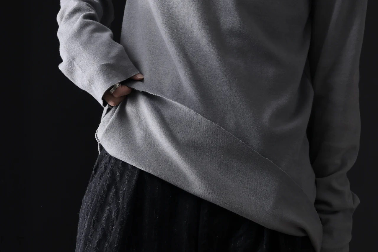 daub DYEING LONG SLEEVE CUTSEWN / C.JERSEY (GREY) - Image 24
