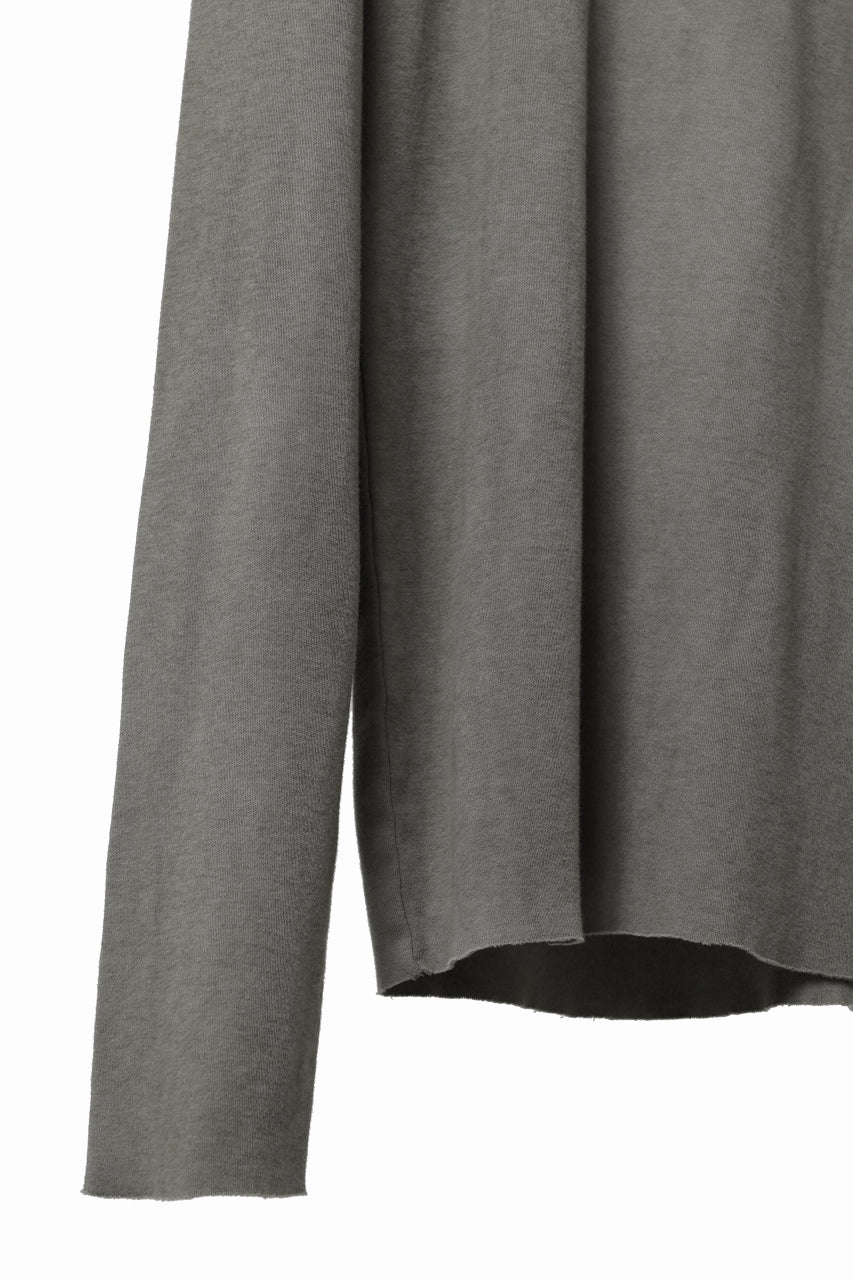 daub DYEING LONG SLEEVE CUTSEWN / C.JERSEY (TAUPE) - Image 6