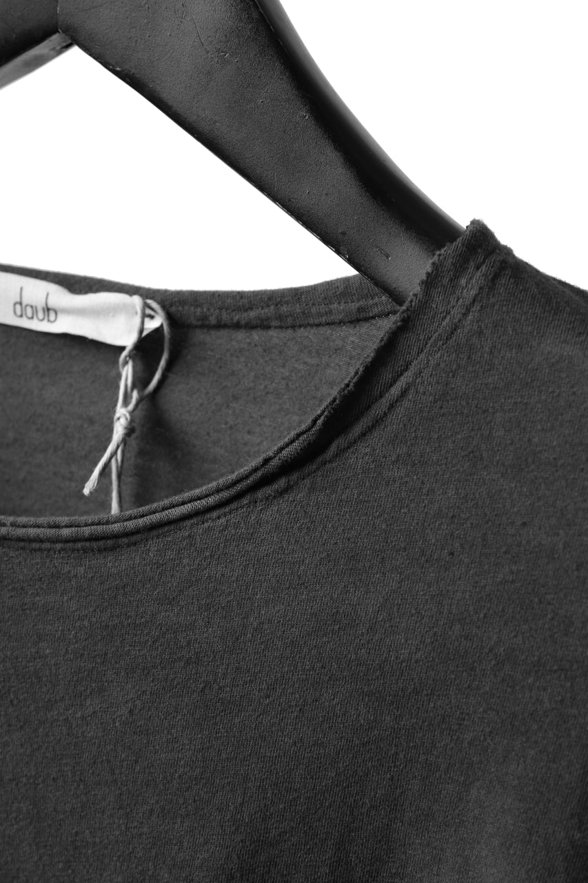 daub DYEING LS CUT SEWN CHEST POCKET DETAIL / C.JERSEY (DARK GREY) - Image 13