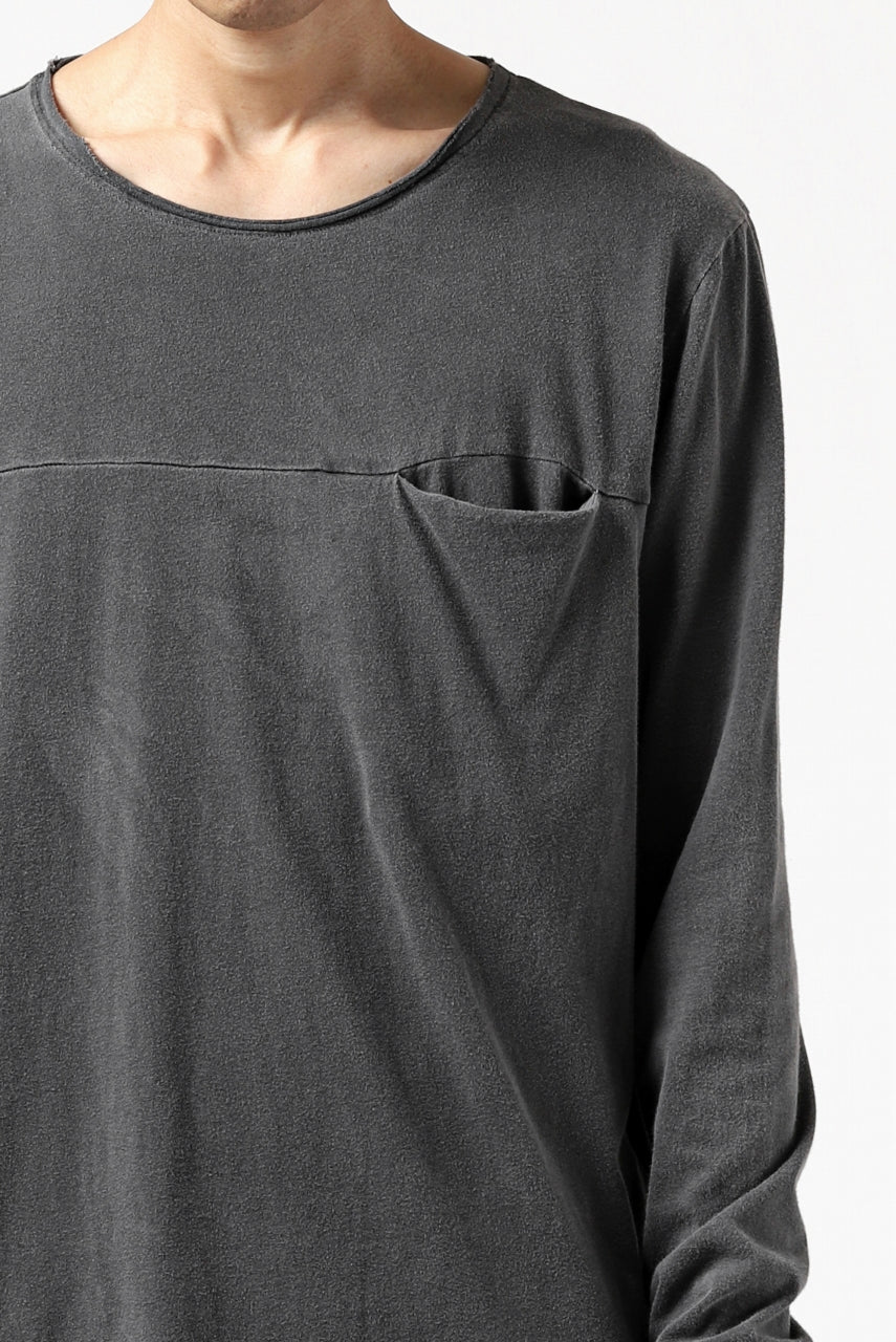 daub DYEING LS CUTSEWN CHEST POCKET DETAIL / C.JERSEY (GREY) - Image 19