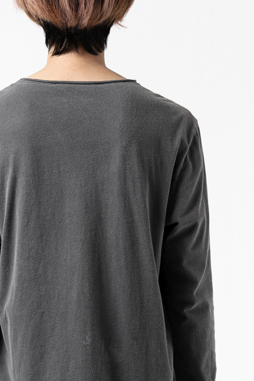 daub DYEING LS CUTSEWN CHEST POCKET DETAIL / C.JERSEY (GREY) - Image 23