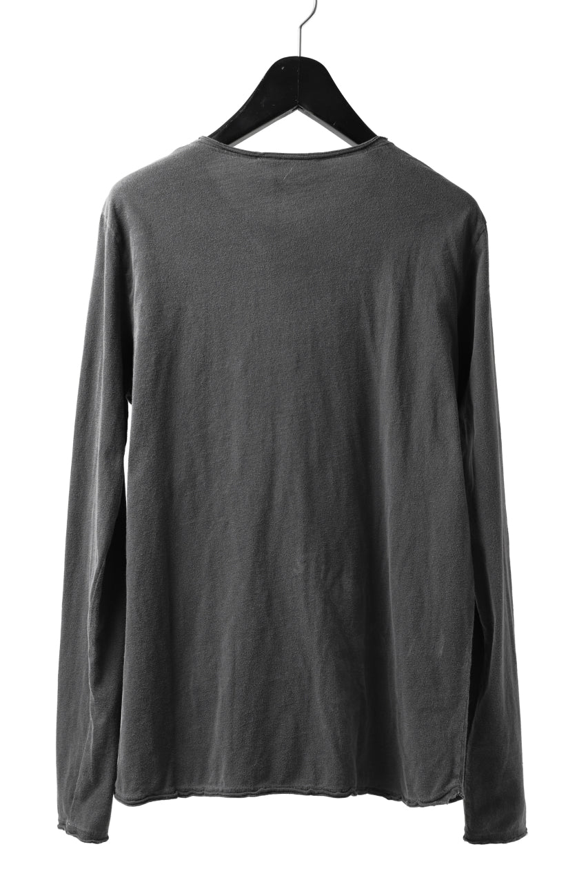 daub DYEING LS CUTSEWN CHEST POCKET DETAIL / C.JERSEY (GREY) - Image 9