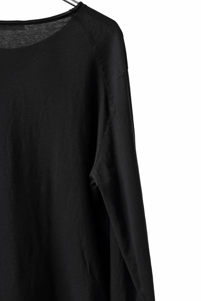 daub DYEING LS CUTSEWN SCAR STITCHED / C.JERSEY (BLACK) - Image 11