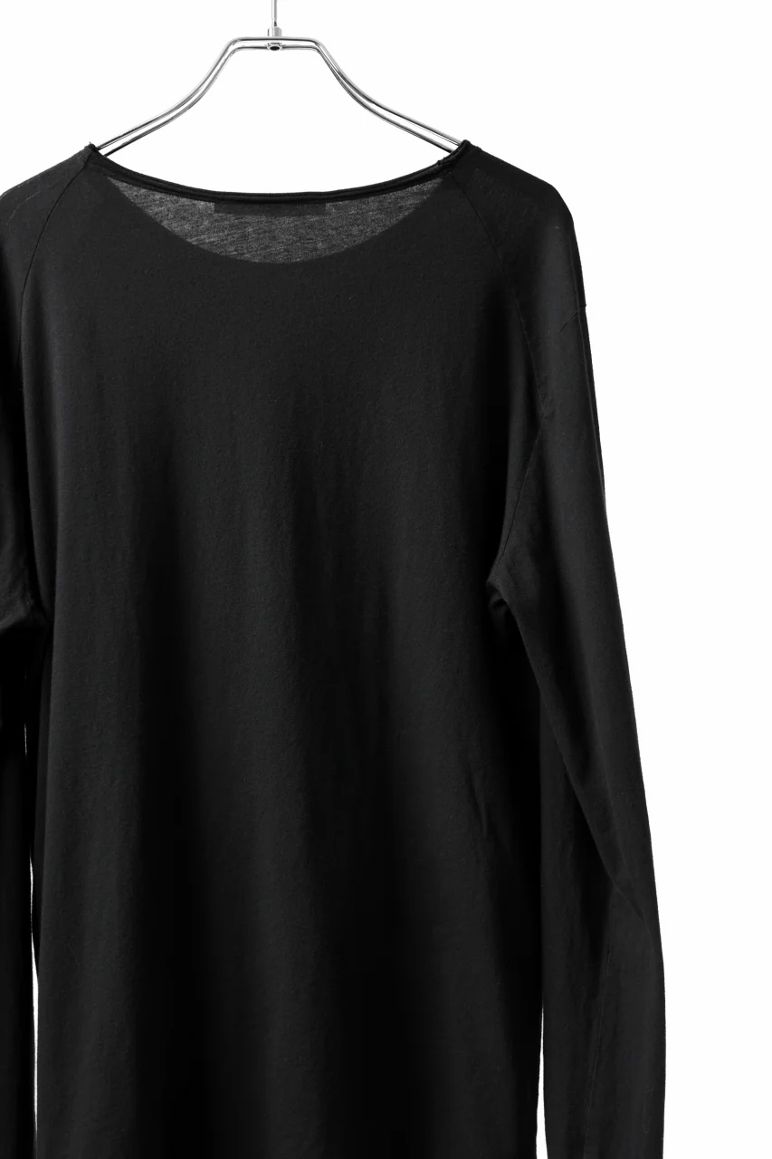 daub DYEING LS CUTSEWN SCAR STITCHED / C.JERSEY (BLACK) - Image 12