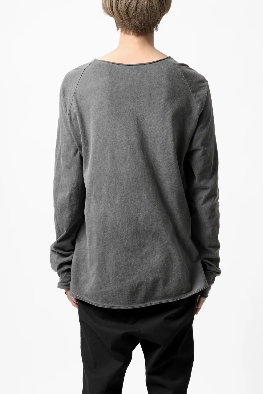 daub DYEING LS CUTSEWN SCAR STITCHED / C.JERSEY (GREY) - Image 19
