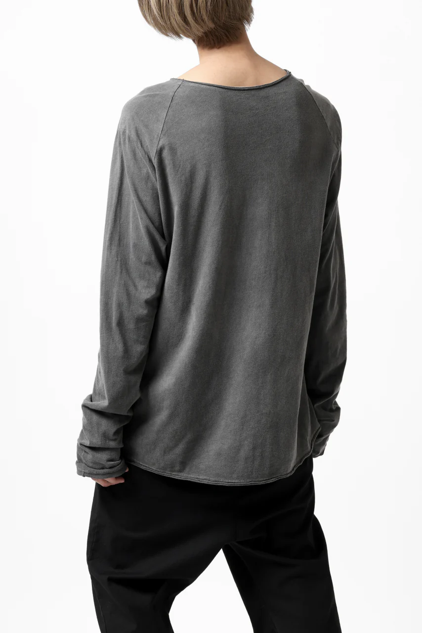 daub DYEING LS CUTSEWN SCAR STITCHED / C.JERSEY (GREY) - Image 20