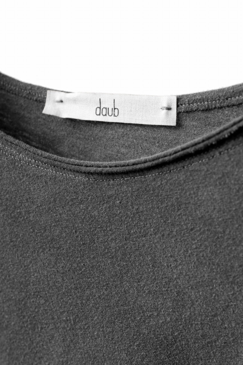daub DYEING LS CUTSEWN SCAR STITCHED / C.JERSEY (GREY) - Image 8