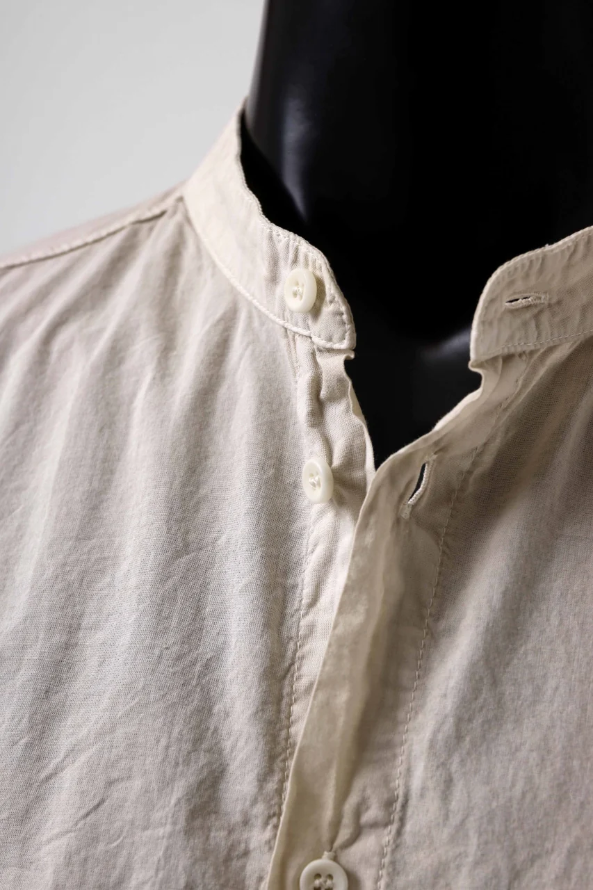 daub DYEING MINIMAL SS SHIRT / ORGANIC COTTON (SAND) - Image 8