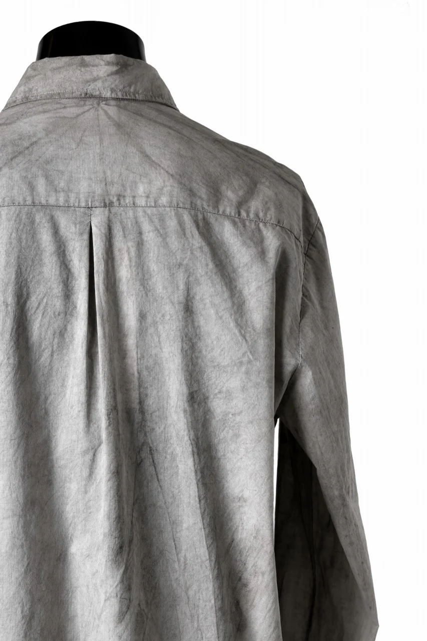 daub DYEING ONE POCKET LARGE SHIRT / ORGANIC COTTON (HAND DYED) - Image 12