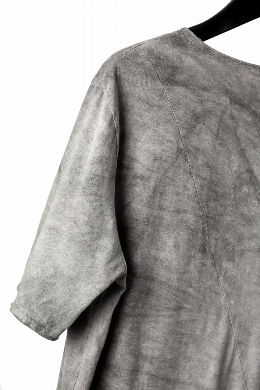daub DYEING OVERSIZE T-SHIRT WITH POCKET / C.JERSEY (HAND DYED) - Image 11