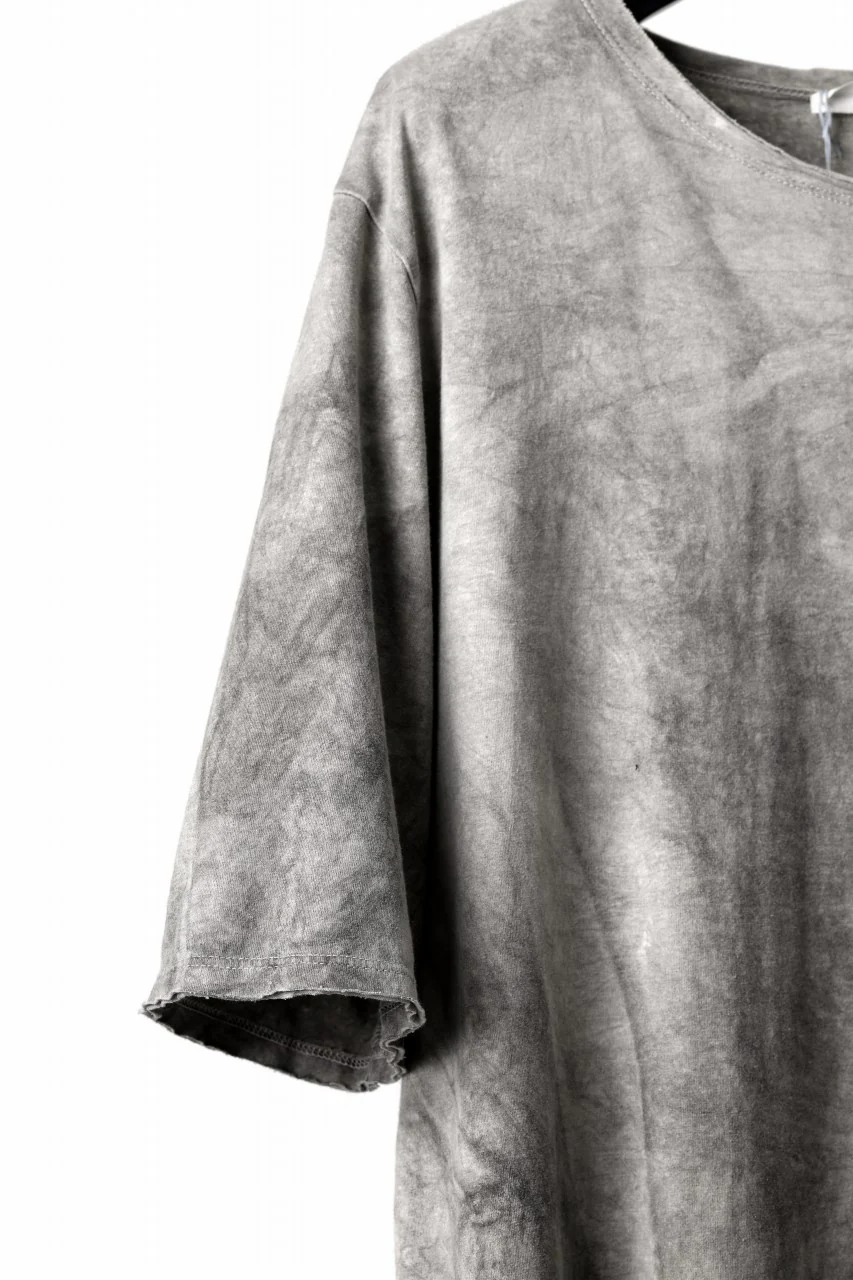 daub DYEING OVERSIZE T-SHIRT WITH POCKET / C.JERSEY (HAND DYED) - Image 6