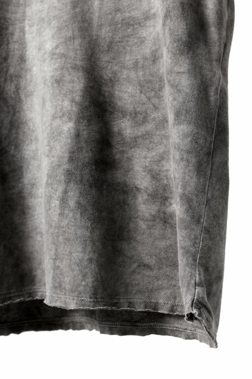 daub DYEING OVERSIZE T-SHIRT WITH POCKET / C.JERSEY (HAND DYED) - Image 8