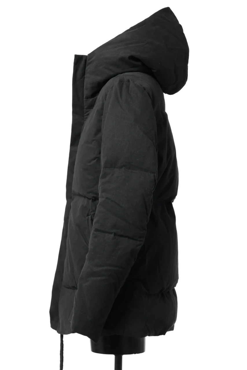 daub DYEING PUFFER JACKET / GOOSE DOWN (BLACK) - Image 6