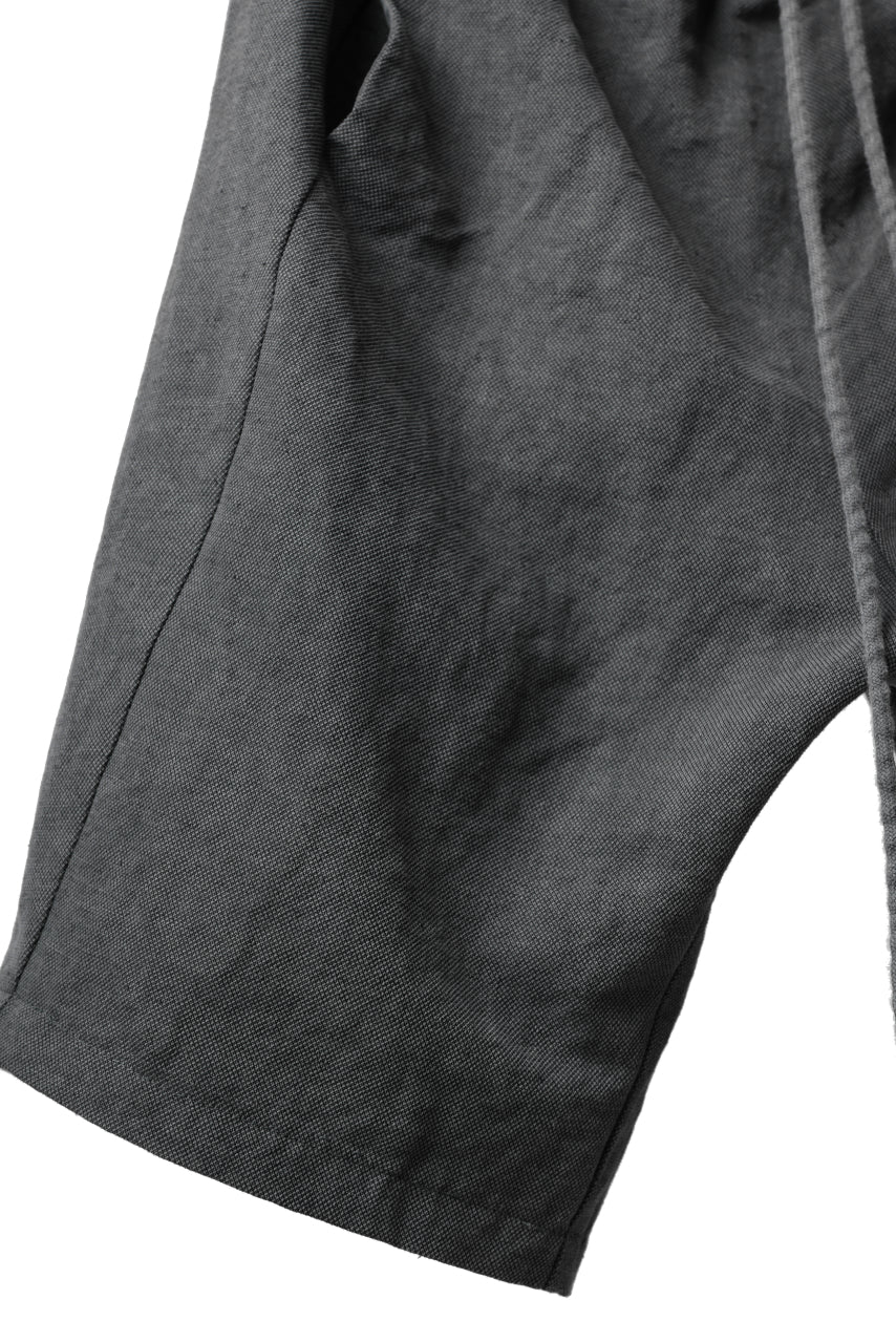 daub DYEING SHORTS / CL-CANVAS (GREY) - Image 7