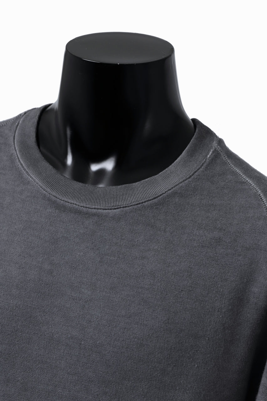 daub DYEING SWEAT PULLOVER / BRUSHED BACK TERRY FLEECE (GREY) - Image 10