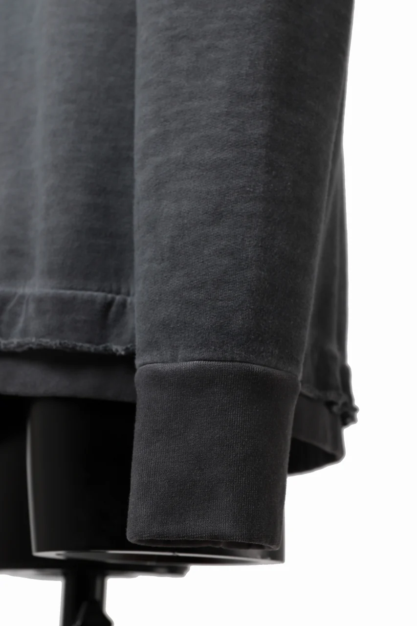 daub DYEING SWEAT PULLOVER / BRUSHED BACK TERRY FLEECE (GREY) - Image 13