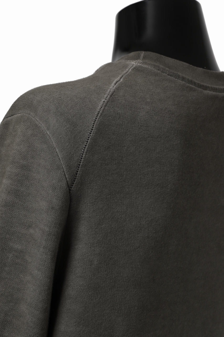 daub DYEING SWEAT PULLOVER / BRUSHED BACK TERRY FLEECE (TAUPE) - Image 15