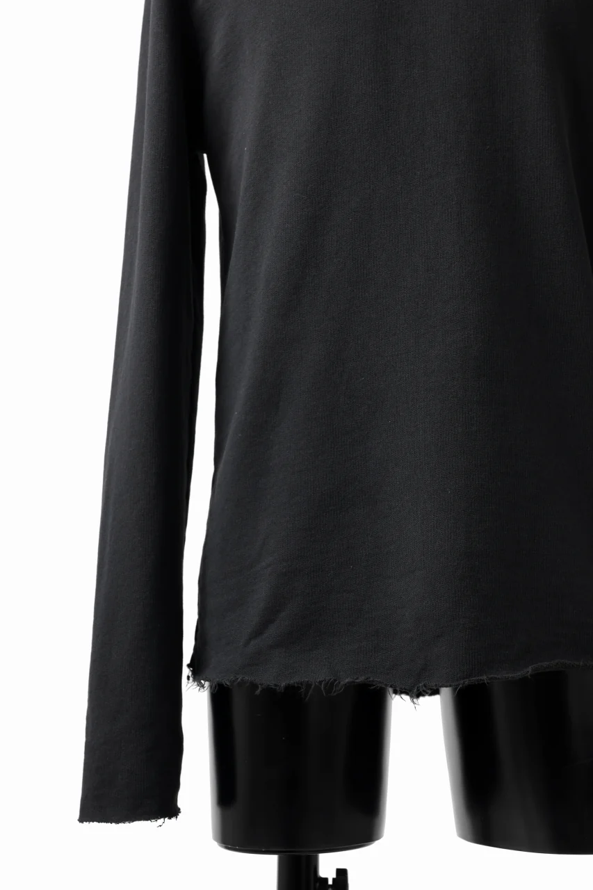 daub DYEING SWEAT PULLOVER / F.TERRY (BLACK) - Image 6