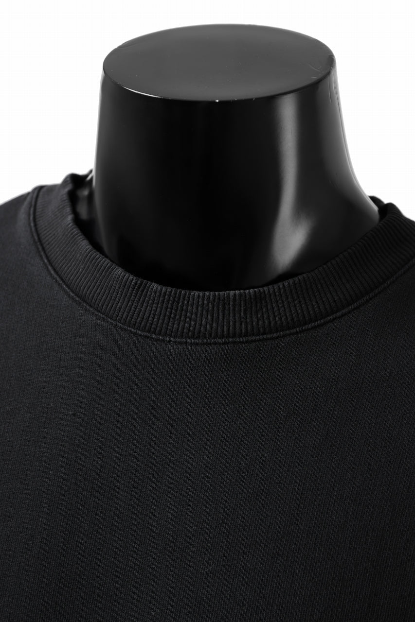 daub DYEING SWEAT PULLOVER / F.TERRY (BLACK) - Image 8