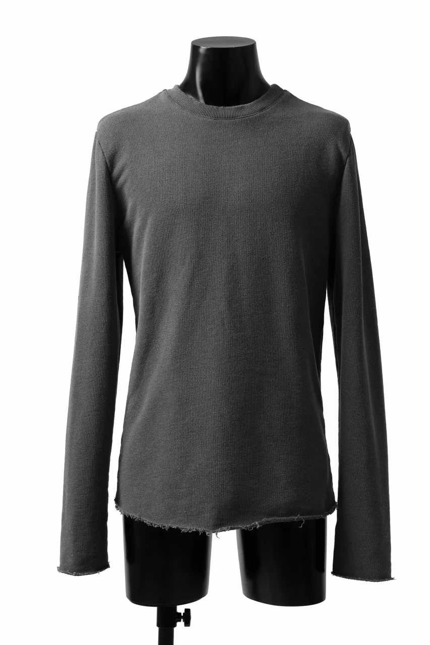 daub DYEING SWEAT PULLOVER / F.TERRY (GREY)