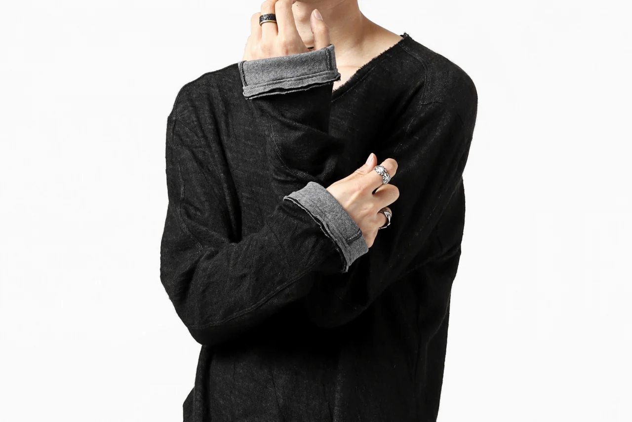 daub ERGONOMIC LS KNITSEWN / KNOTTING DOUBLE FACE (BLACK) - Image 27