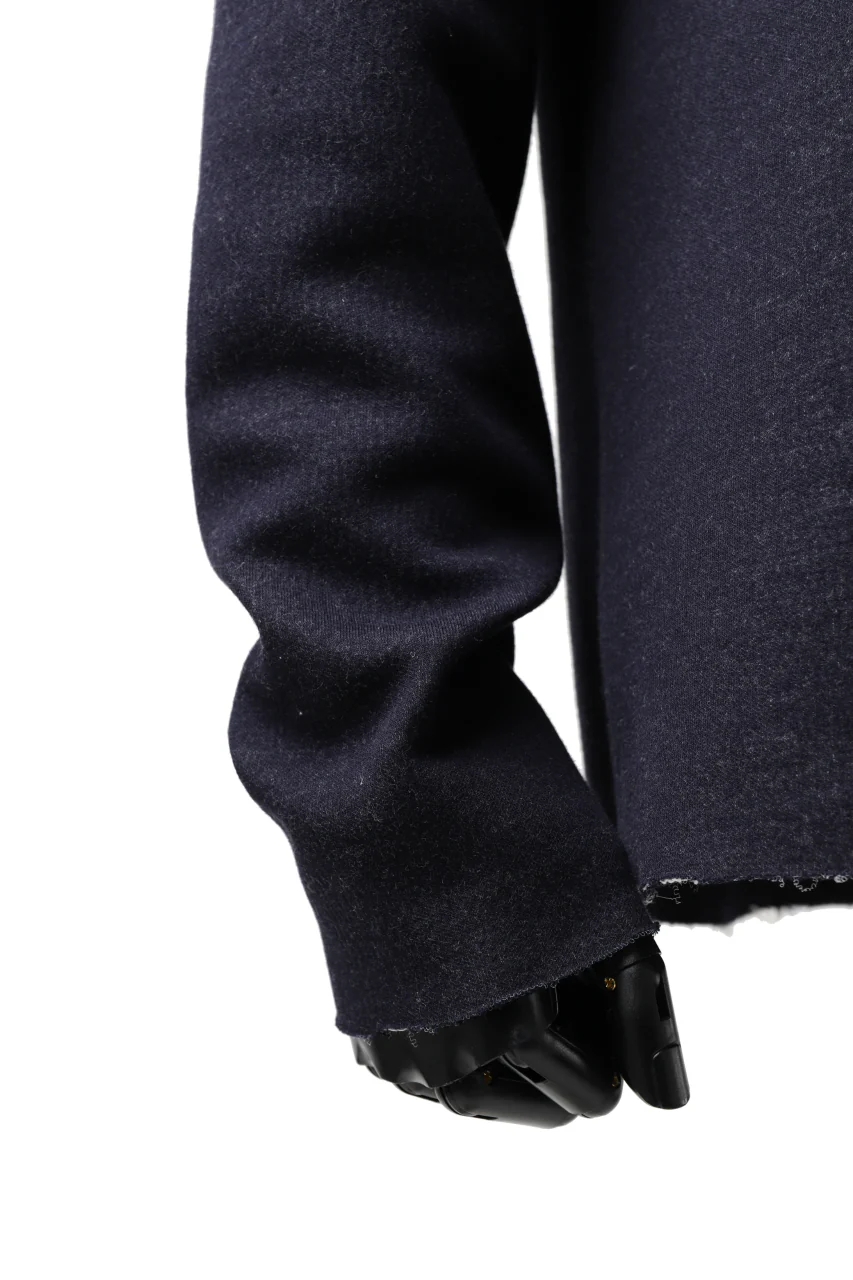 daub ROUGHCUT PULLOVER / DOUBLE KNIT JERSEY (NAVY) - Image 12