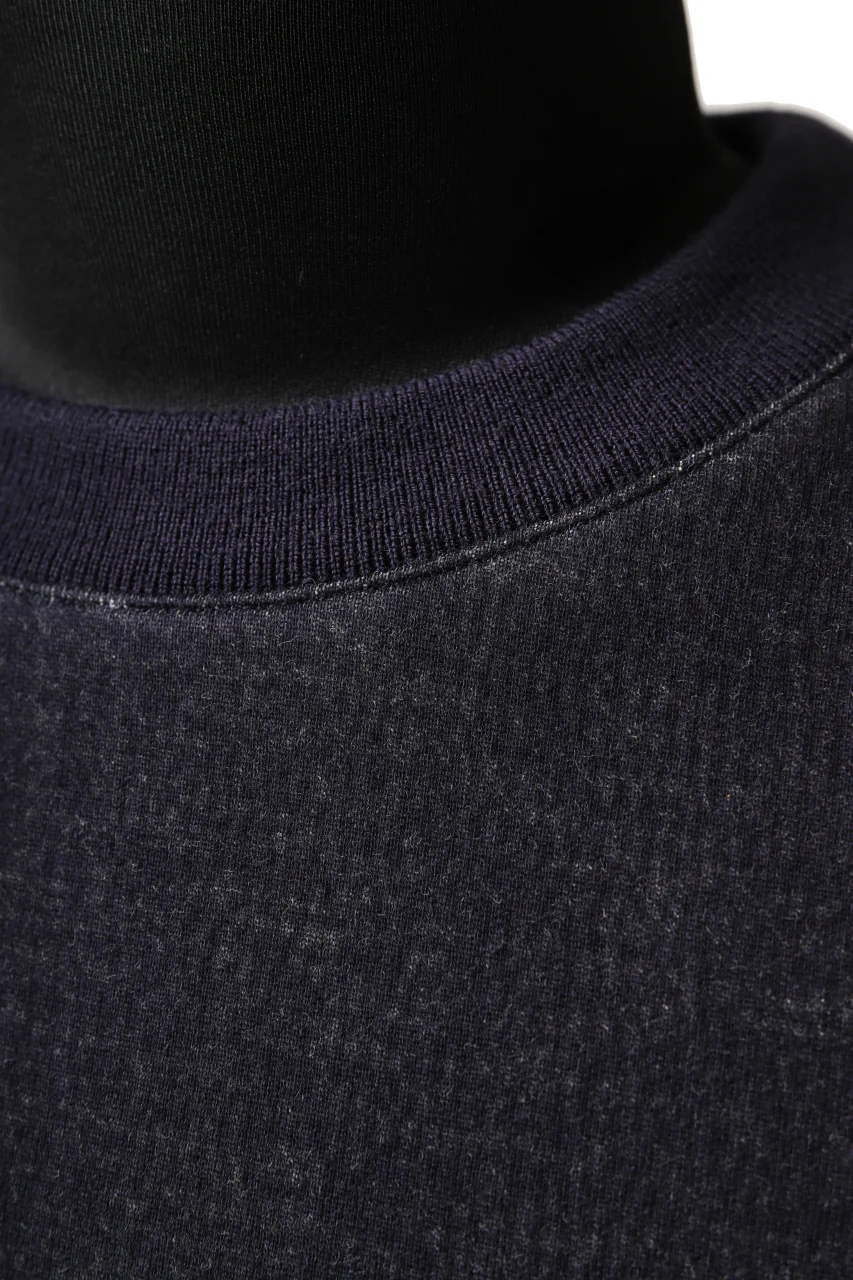 daub ROUGHCUT PULLOVER / DOUBLE KNIT JERSEY (NAVY) - Image 14