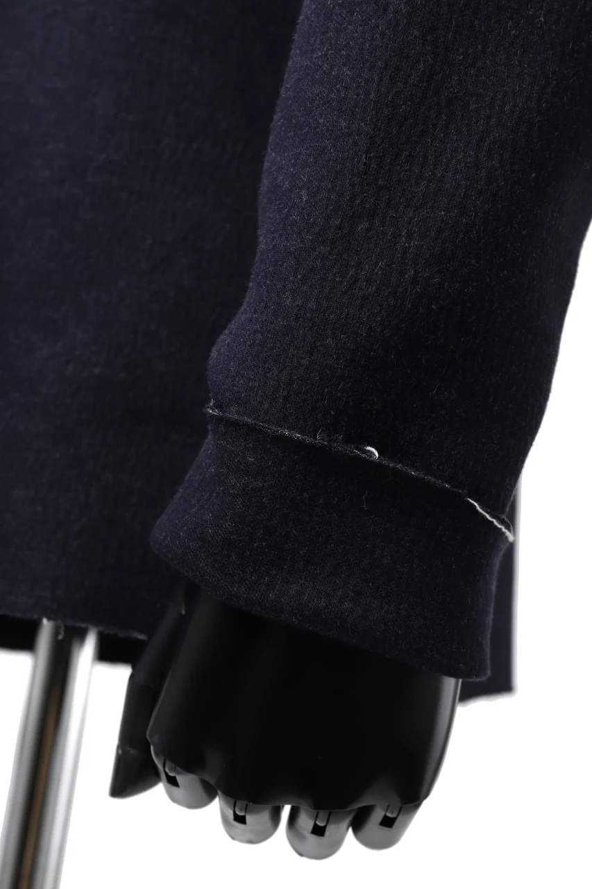 daub ROUGHCUT PULLOVER / DOUBLE KNIT JERSEY (NAVY) - Image 15