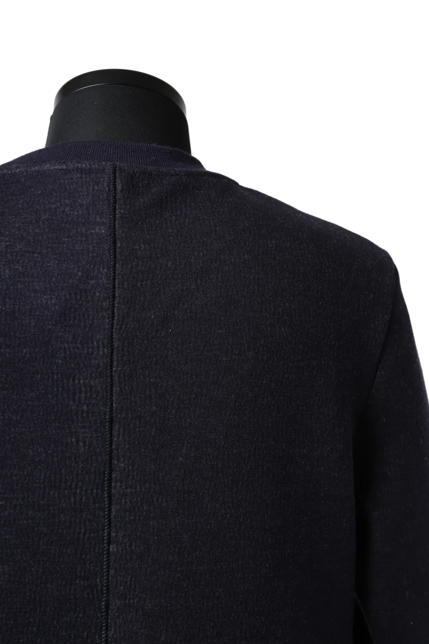 daub ROUGHCUT PULLOVER / DOUBLE KNIT JERSEY (NAVY) - Image 16