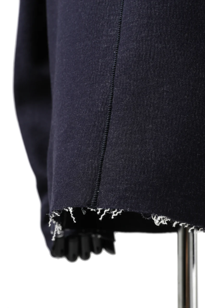 daub ROUGHCUT PULLOVER / DOUBLE KNIT JERSEY (NAVY) - Image 18