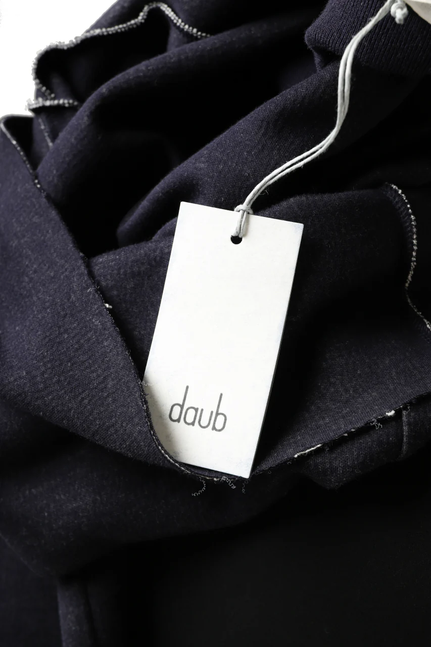daub ROUGHCUT PULLOVER / DOUBLE KNIT JERSEY (NAVY) - Image 19