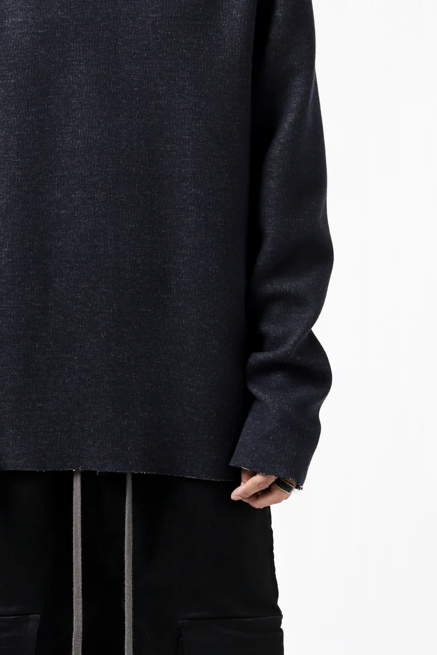 daub ROUGHCUT PULLOVER / DOUBLE KNIT JERSEY (NAVY) - Image 22