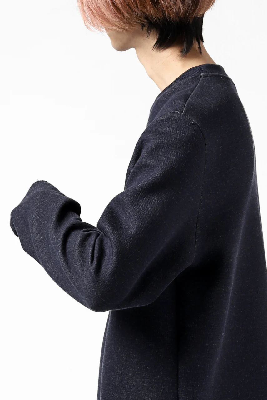 daub ROUGHCUT PULLOVER / DOUBLE KNIT JERSEY (NAVY) - Image 23