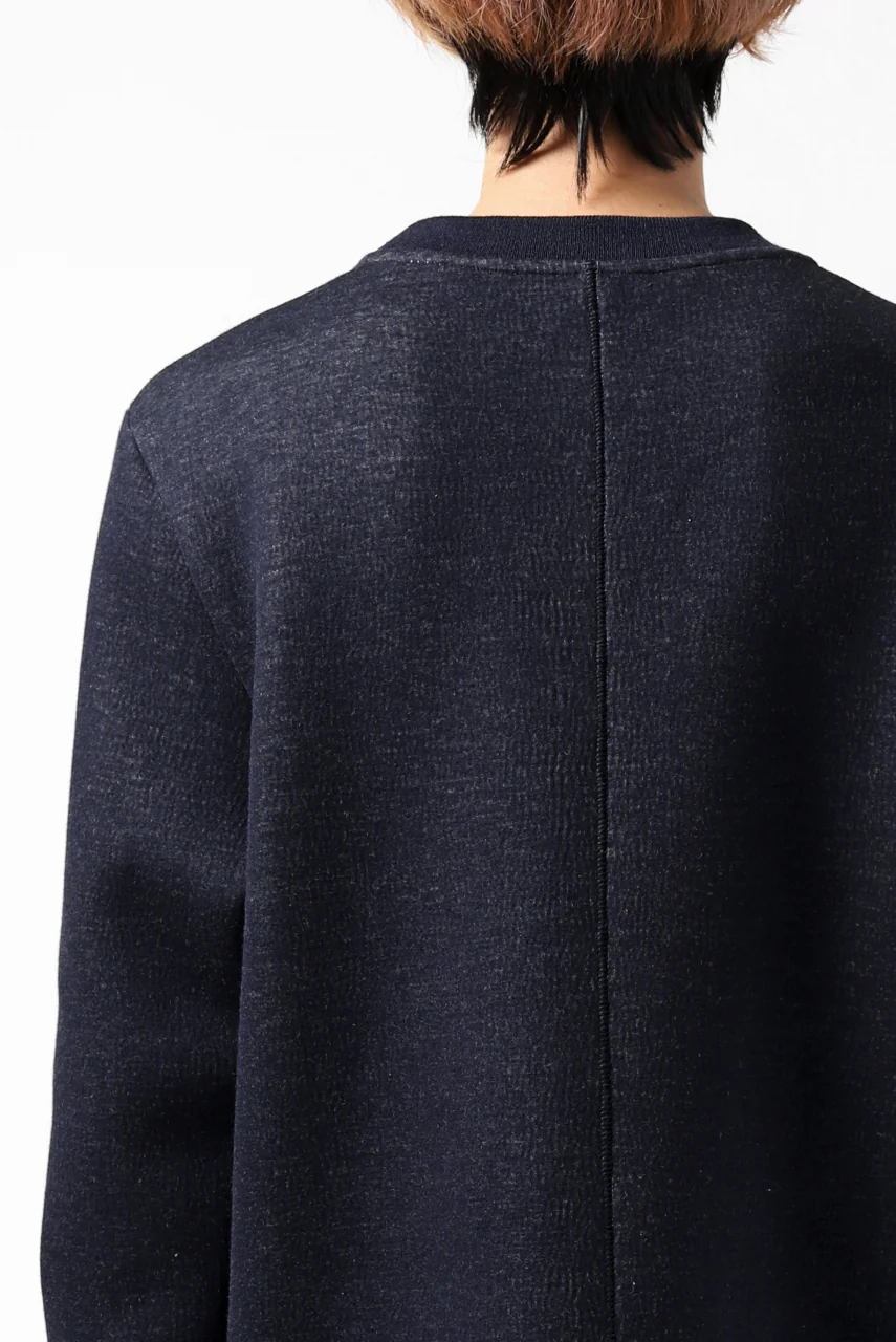 daub ROUGHCUT PULLOVER / DOUBLE KNIT JERSEY (NAVY) - Image 24