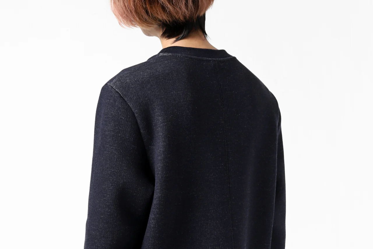 daub ROUGHCUT PULLOVER / DOUBLE KNIT JERSEY (NAVY) - Image 27