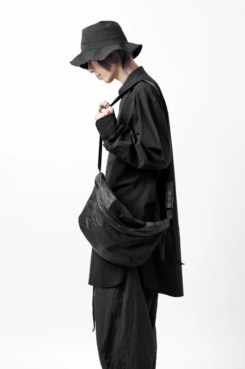 daub SOFT BUCKET HAT / L.TWILL (BLACK) - Image 19