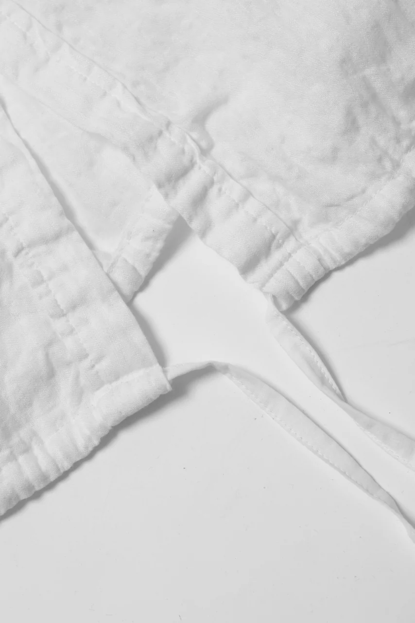 daub WASHED LONG SHIRT / CL-STRIPE (WHITE) - Image 33