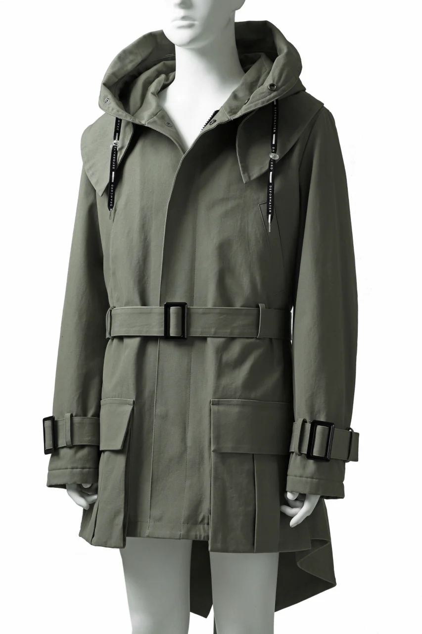 DEFORMATER.® "One Make" FLAPPED MODS COAT / EXTRA WARM EDITION (PALE KHAKI) - Image 7
