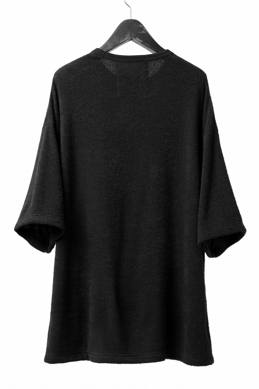 DEFORMATER.® OVER SIZED TOPS / DOUBLE SIDED SOFT PILE (BLACK) - Image 13