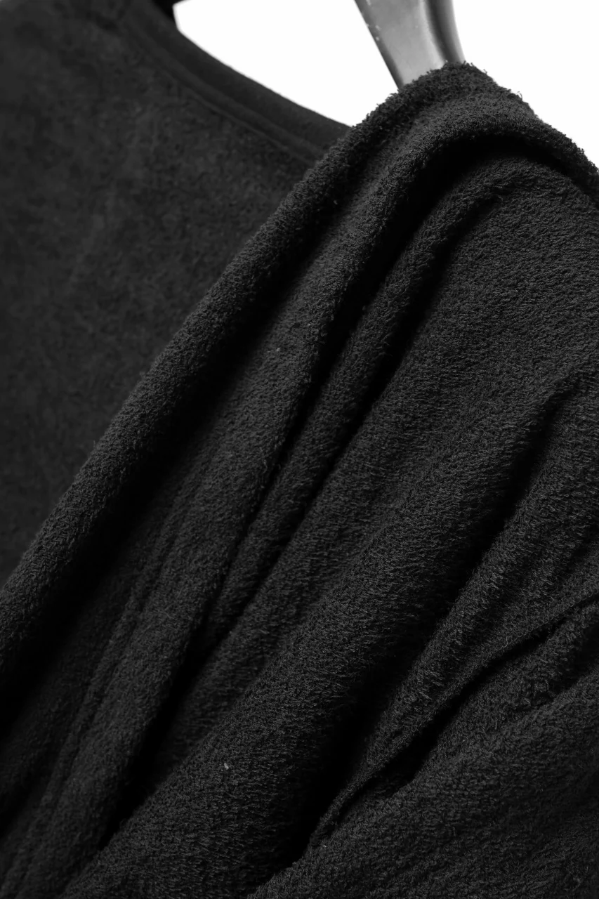 DEFORMATER.® OVER SIZED TOPS / DOUBLE SIDED SOFT PILE (BLACK) - Image 22