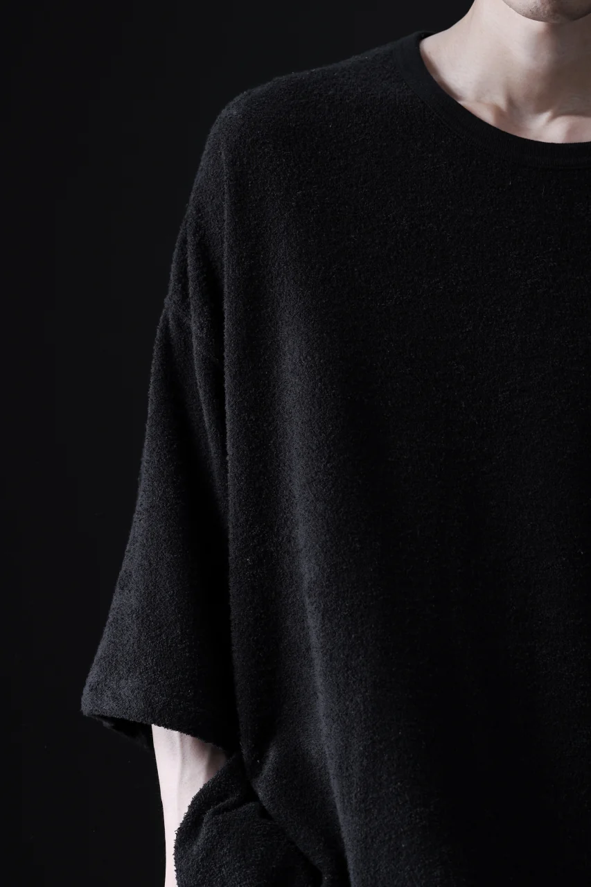 DEFORMATER.® OVER SIZED TOPS / DOUBLE SIDED SOFT PILE (BLACK) - Image 23